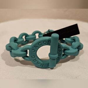 Marc Jacobs Turquoise Chain Bracelet